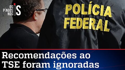 PF recomendou ao TSE adoção do voto impresso auditável
