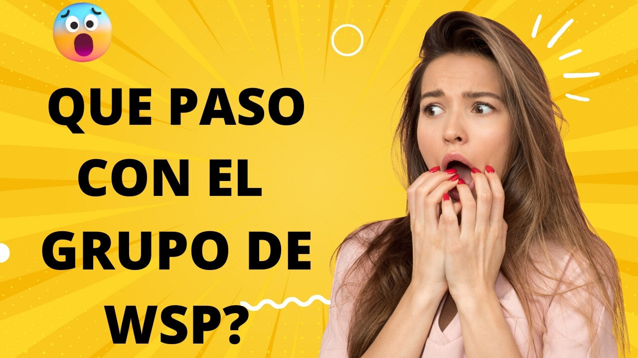 QUE PASO CON EL GRUPO DE WSP???