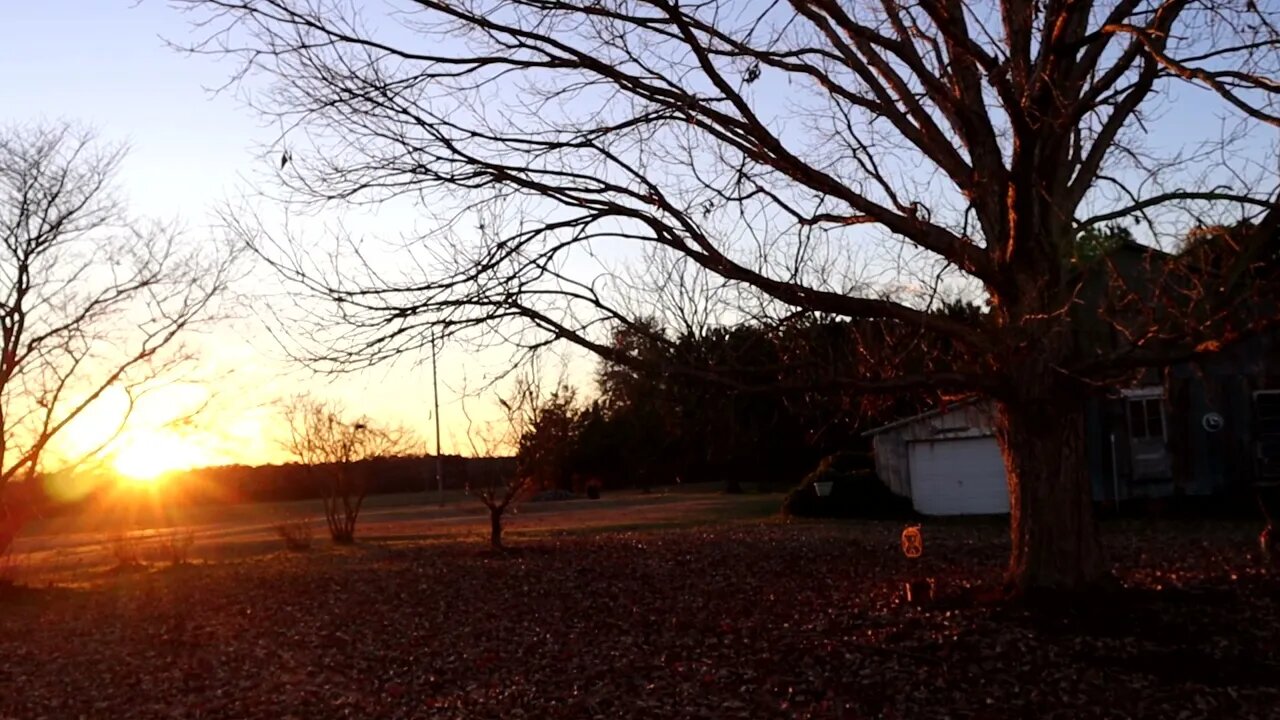 Winter Sunset p2, 12-18-2022