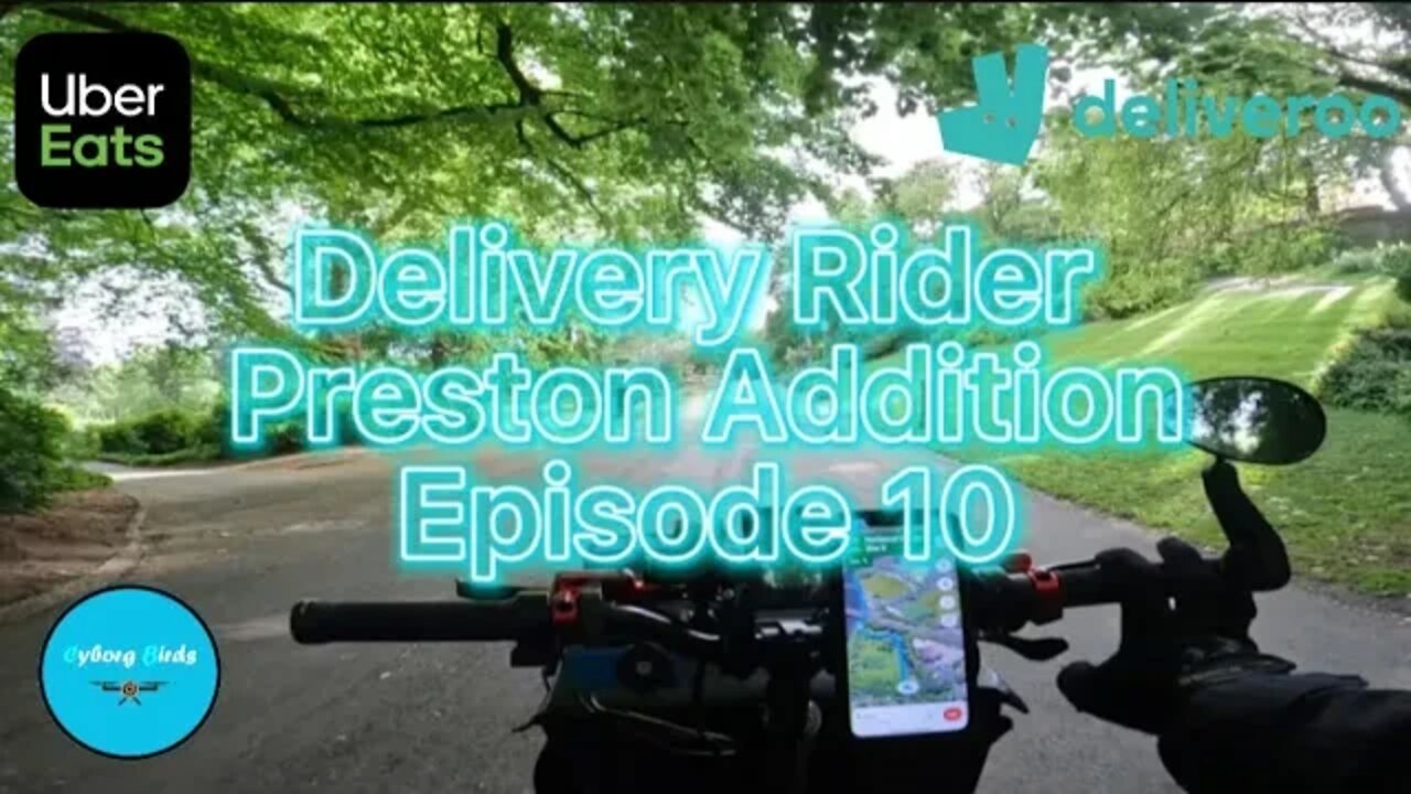 A Day In The Life Uber Eats / Deliveroo (Preston) EP10 Think I find Jurassic Park