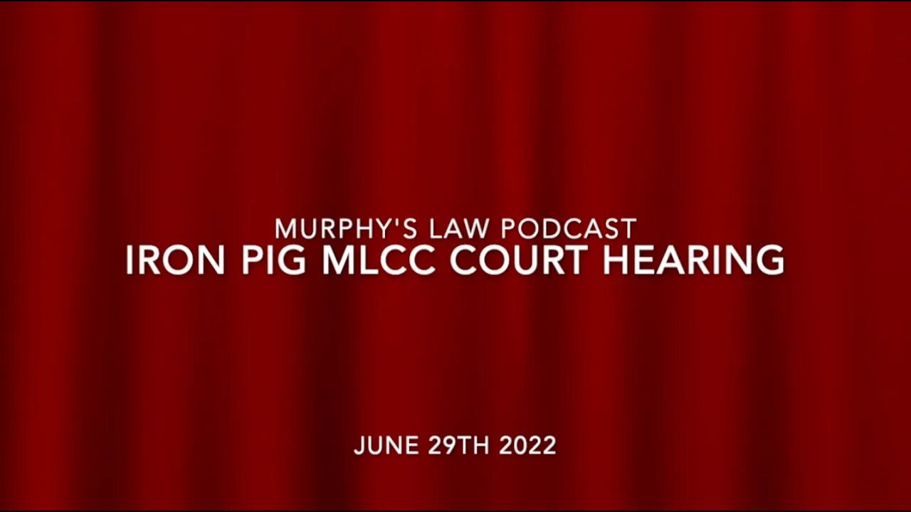 MLCC Vs. Iron Pig Smokehouse. June 29th 2022