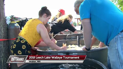 MidWest Outdoors TV Show #1694 - 2018 Leech Lake Walleye Tournament Day 1