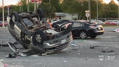 Fatal crashes spike in Tampa Bay in first half of 2021