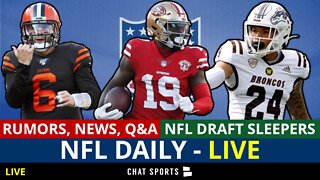 NFL Rumors, Deebo Samuel, DK Metcalf Trade Buzz, Baker Mayfield, Jalen Reagor, NFL Draft Sleepers