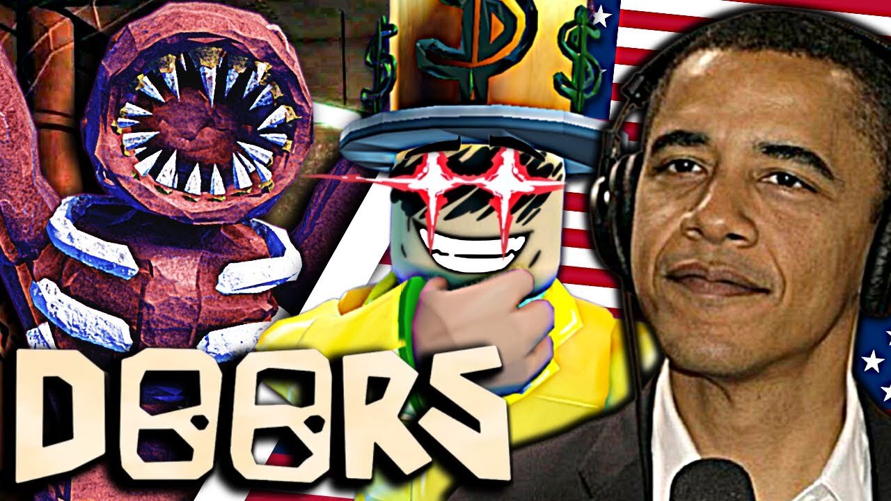 I Played Roblox Doors wit...h US Presidents