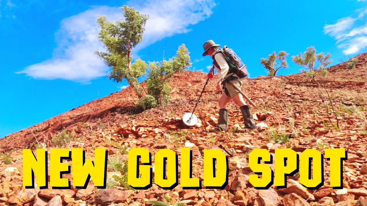 Let's explore a remote but rich Gold Area in The Pilbara: Gold Prospecting with a Metal Detector