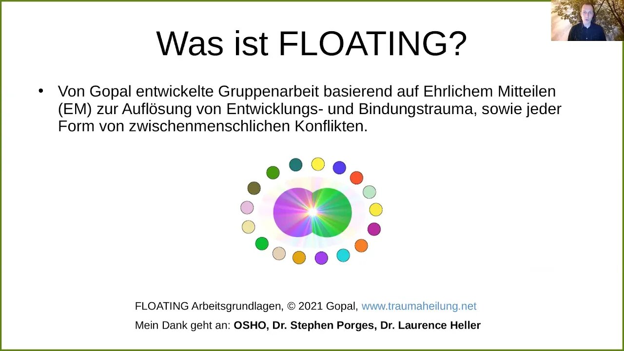 Tiefe Einblicke in die Traumatherapie mit FLOATING