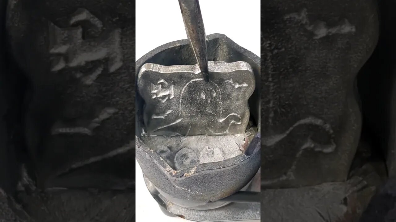 Reverse Melting Sped Up - Metal Melting asmr