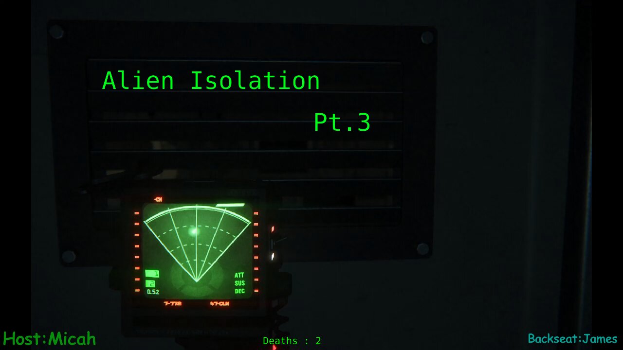 Alien Isolation : Medical Emergency, and Alien Camping