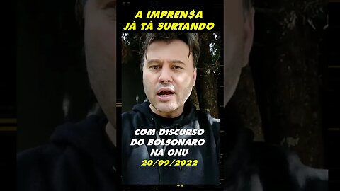 IMPREN$A já está choramingando após discurso de #Bolsonaro na #onu #shorts #bolsonaro2022