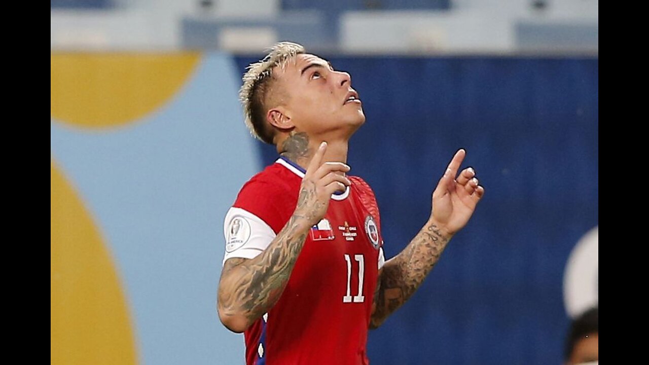 missed penalty by Eduardo Vargas in the semifinals with Peru