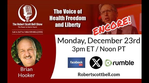 ENCORE! RFK Jr.’s food battle, Idea litmus test, Brian Hooker, Autism Causes, Avena Sativa, Ozempic eligibility rises, Phthalates - The RSB Show 12-23-24