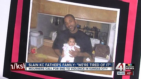 Family of slain KC father 'tired' of seeing balloon releases, vigils