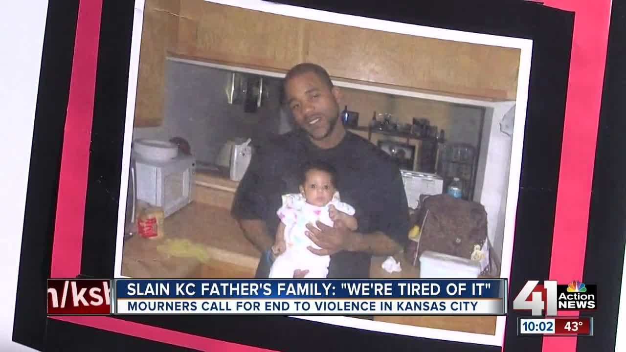 Family of slain KC father 'tired' of seeing balloon releases, vigils