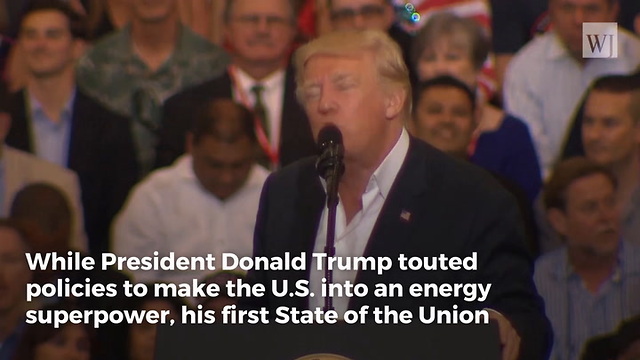 Trump Gave First SOTU Address in 8 Years That Didn’t Mention Climate Change