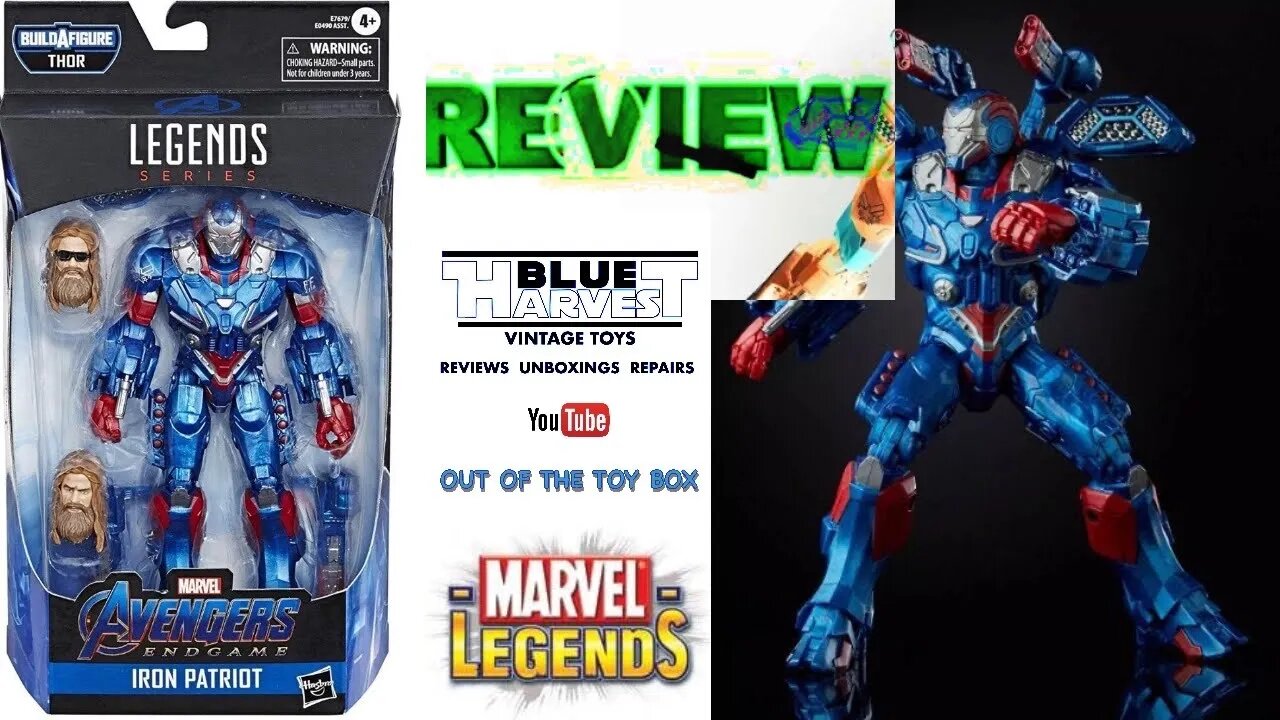 EPIC MARVEL LEGENDS IRON PATRIOT REVIEW