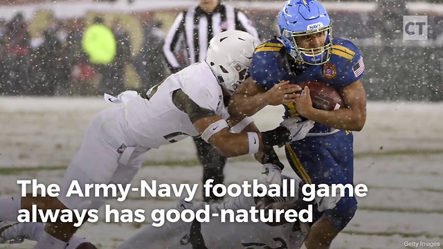 Navy Midshipmen Blast West Point for "Commie"