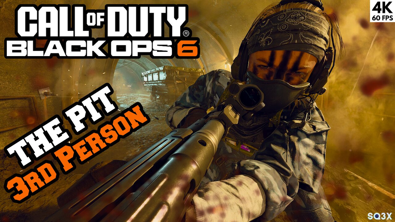 The PIT in 3rd Person 💀 CALL OF DUTY: BLACK OPS 6 Multiplayer (Gameplay) 4K60