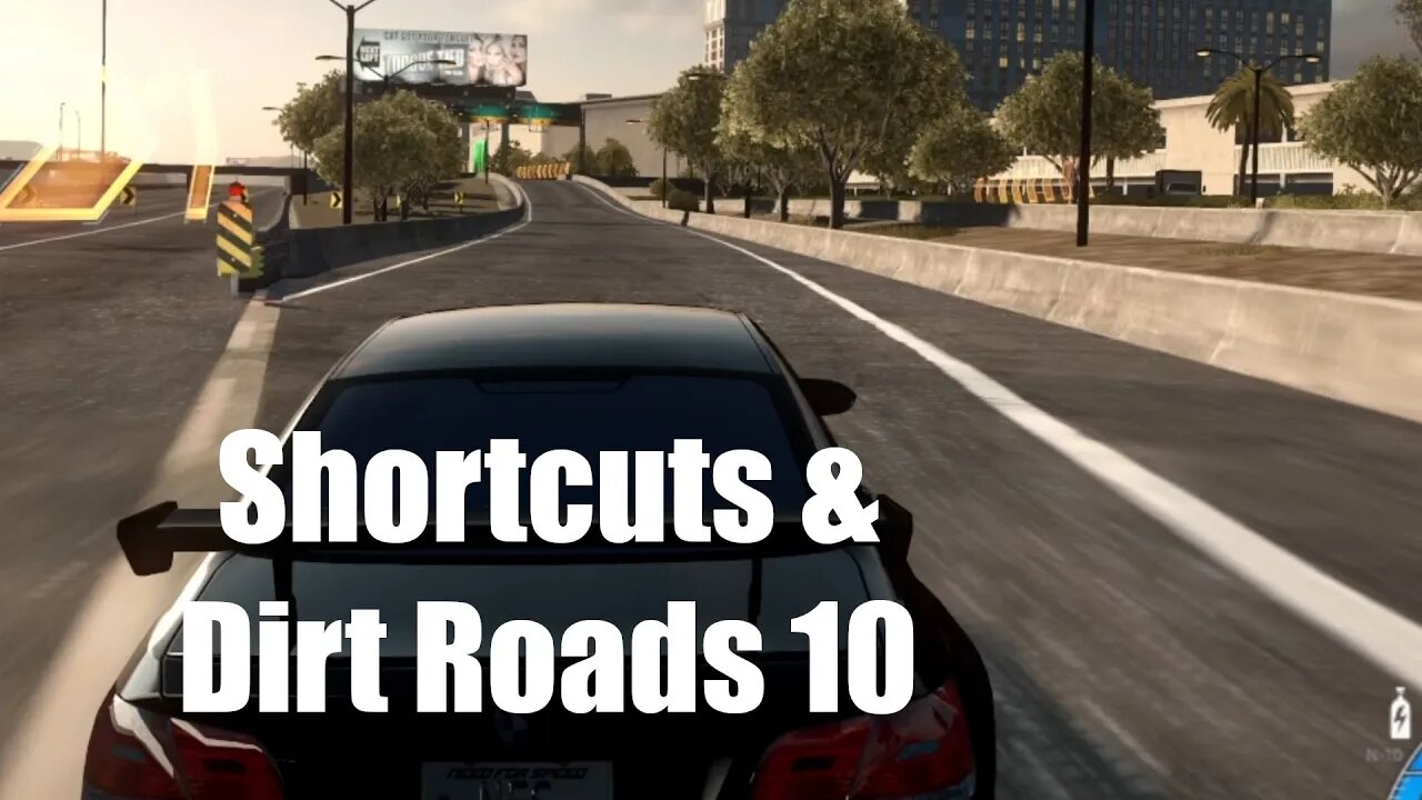 NEED FOR SPEED THE RUN Shortcuts & Dirt Roads 10