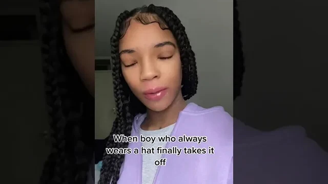 When Boy Who Always Wears A Hat Finally Takes It Off Video By Mrsshannn x #Shorts