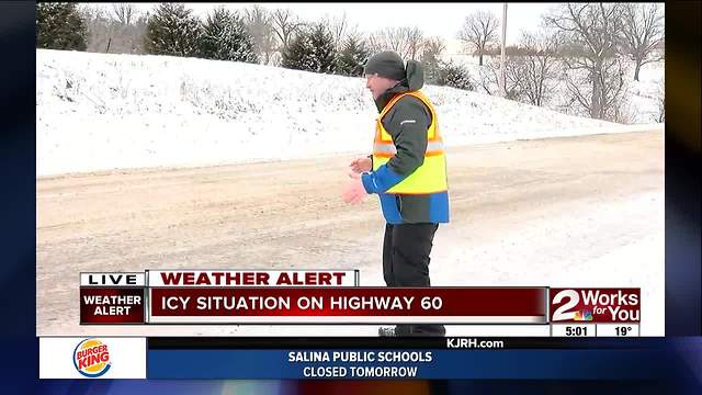 Crews working to clear Eastern Oklahoma roads (part 1)