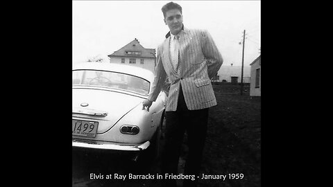 Elvis interview; January 30, 1959 Friedberg, Germany