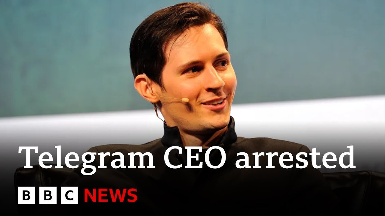 Telegram CEO Pavel Durov arrested at French airport | BBC News