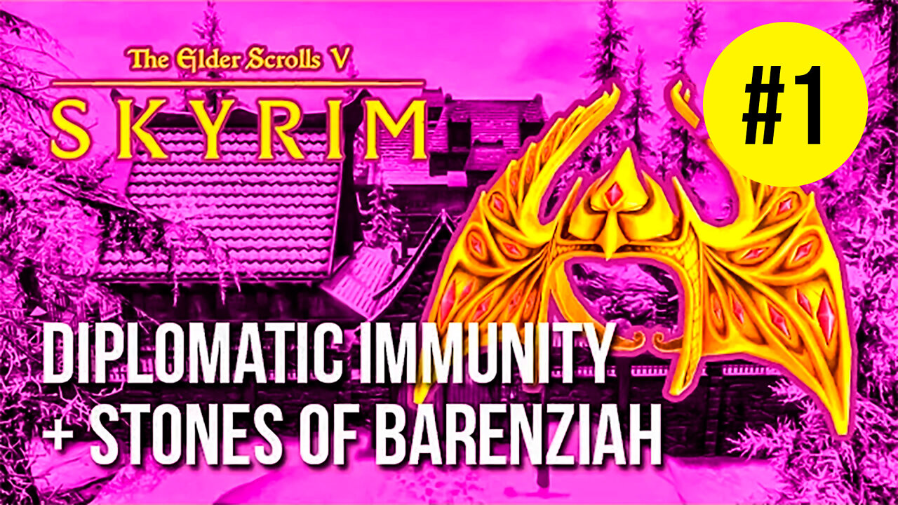 The Elder Scrolls V: Skyrim #1 - Diplomatic Immunity + Stones of Barenziah (PT-BR)