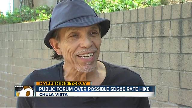 Public forum to be held in Chula Vista discussing rate hikes for SDG&E customers