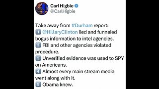 Durham Update: NEW Clinton Crimes! 5-19-23 Judicial Watch