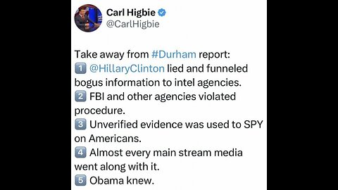 Durham Update: NEW Clinton Crimes! 5-19-23 Judicial Watch