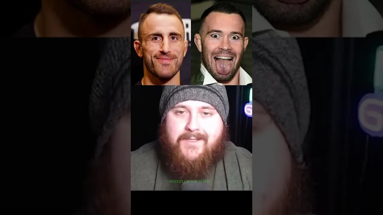 MMA Guru - Alexander Volkanovski telling Colby Covington he's done impression.