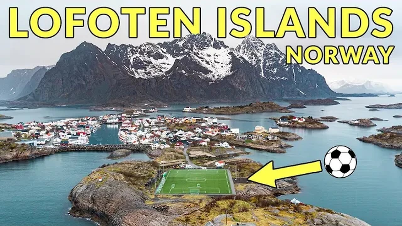 Visiting Norway's Famous Soccer Field - Lofoten Islands Roadtrip Vlog