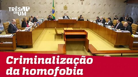 STF julga criminalização da homofobia