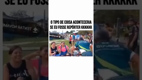 O TIPO DE COISA QUE ACONTECERIA COMIGO , CERTEZA !! #reporter #aovivo #viralizou #shorts