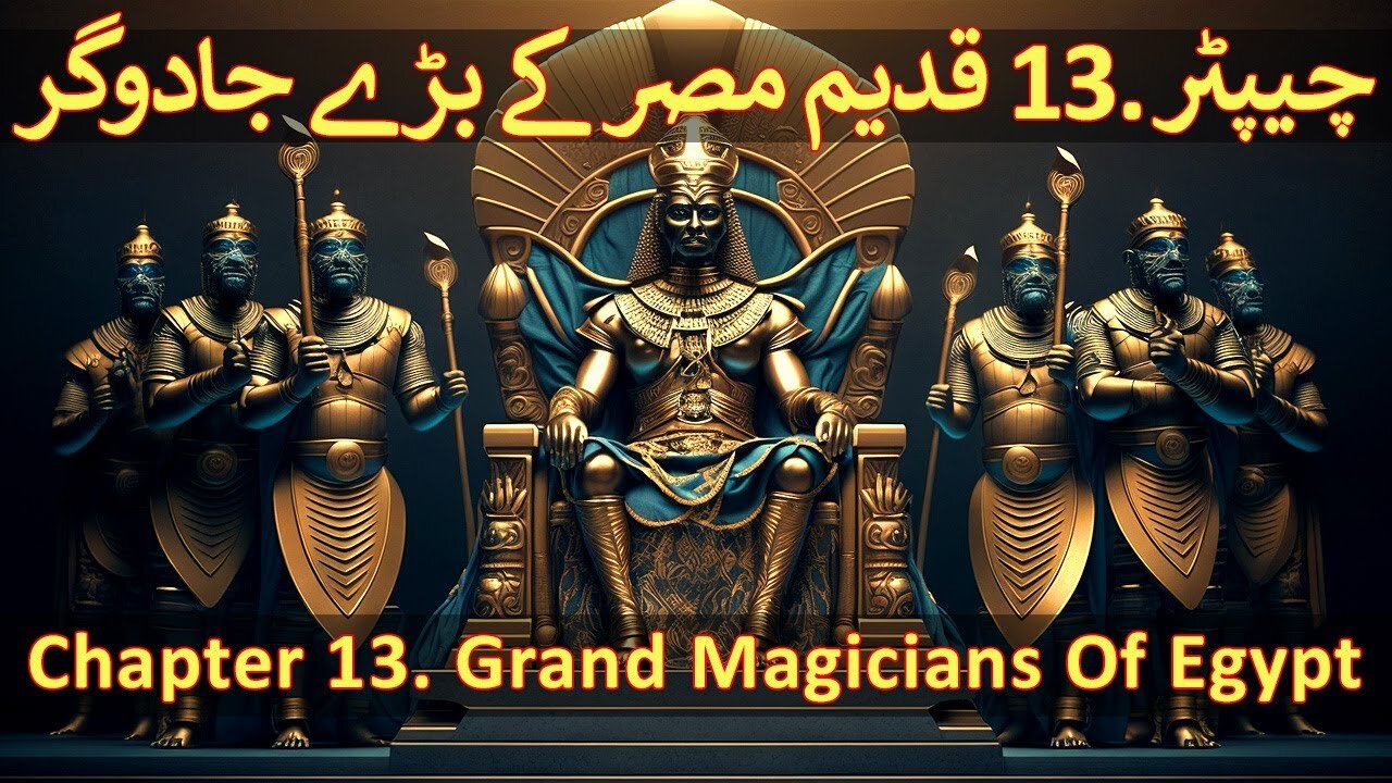 Chapter 13/20 - Part 01 Hazrat Musa, Firon, Qadeem Misr, Jadoo (Moses, Pharaoh, Ancient Egypt Magic)