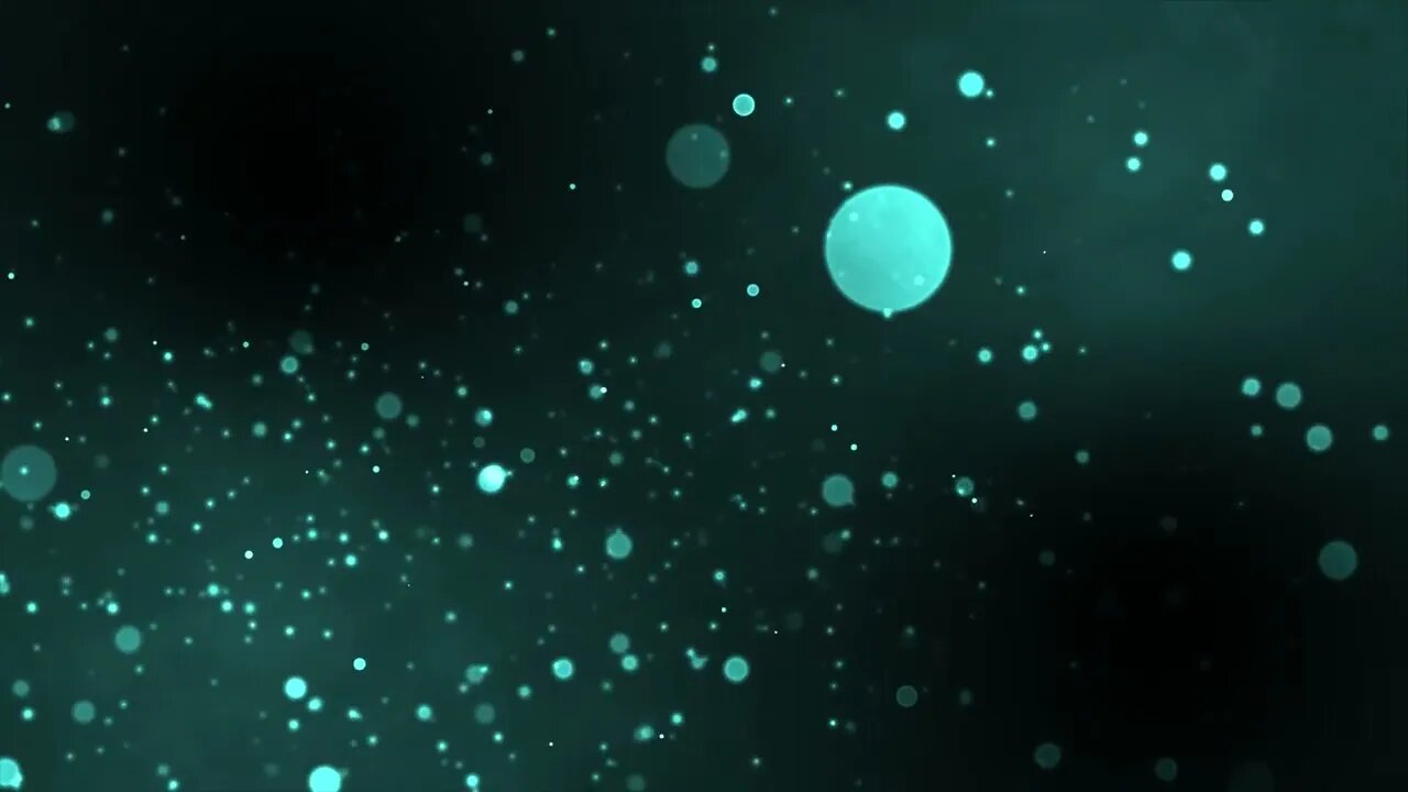 Blue Sci fi Particles Background Backdrop Motion Graphics 4K 30fps Copyright Free