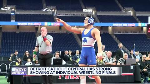 Detroit Catholic Central has strong showing at MHSAA Individual Wrestling Championships