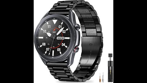 Easuny Band Compatible for Samsung Galaxy Watch Bands 3 45mm/ 46mm /Gear S3 Frontier, 22mm Quic...