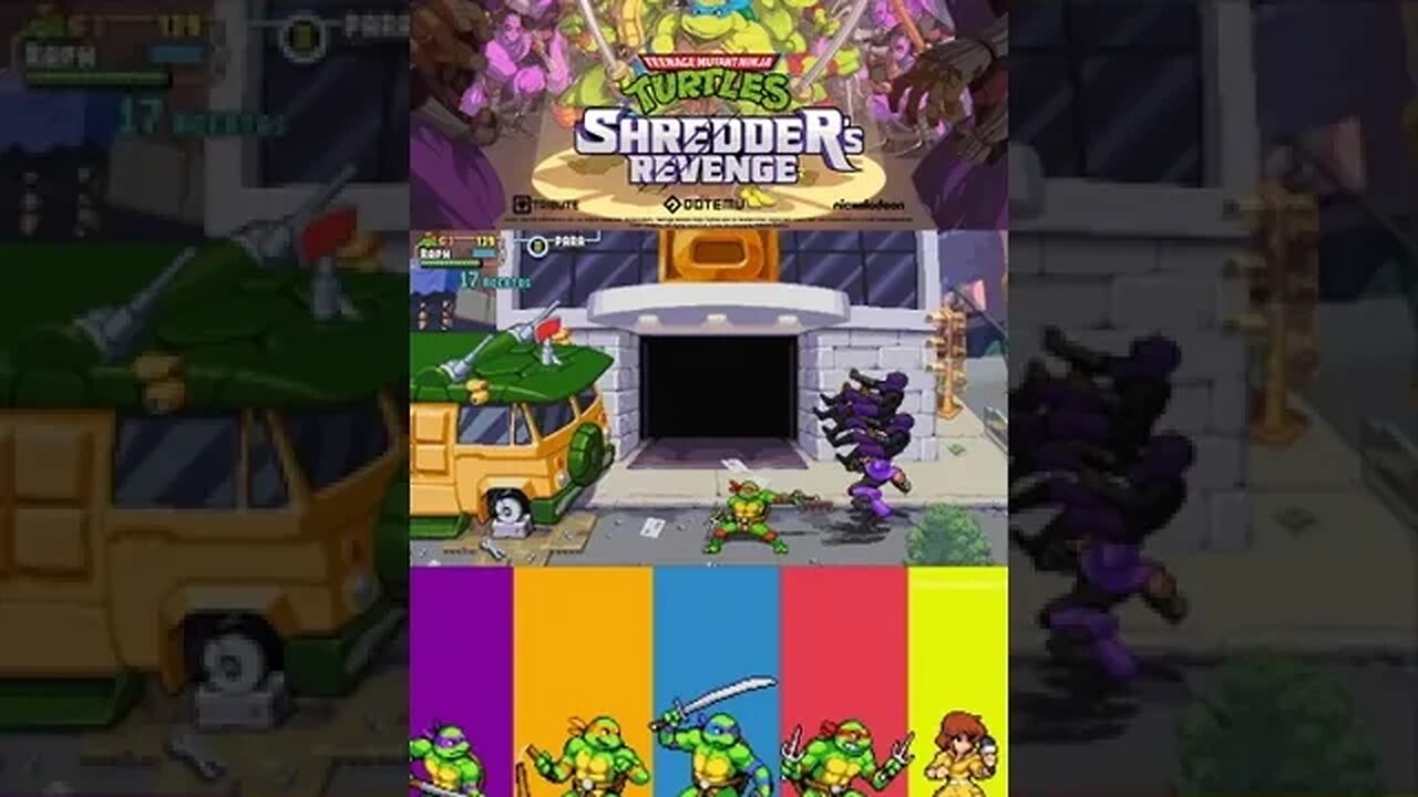 Tartarugas Ninjas Gameplay - parte 7 #shorts