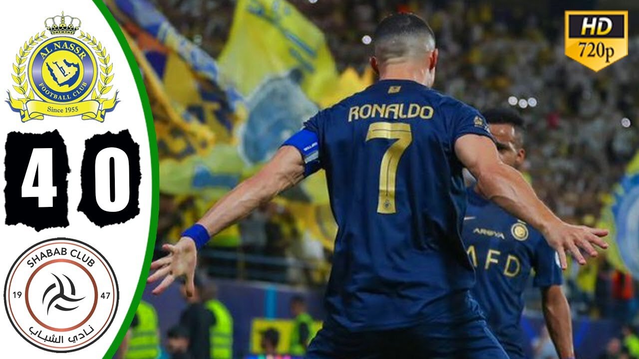 Ronaldo Unbelievable Goal 🔥 Al Nassr vs Al Shabab 4-0 Hіghlіghts & Goals 2023 HD