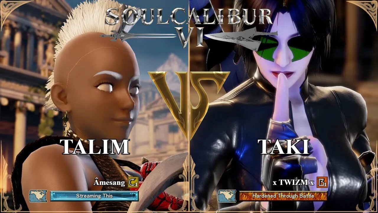 SoulCalibur VI — Amesang (Talim) VS x TWIZM x (Taki) | Xbox Series X Ranked