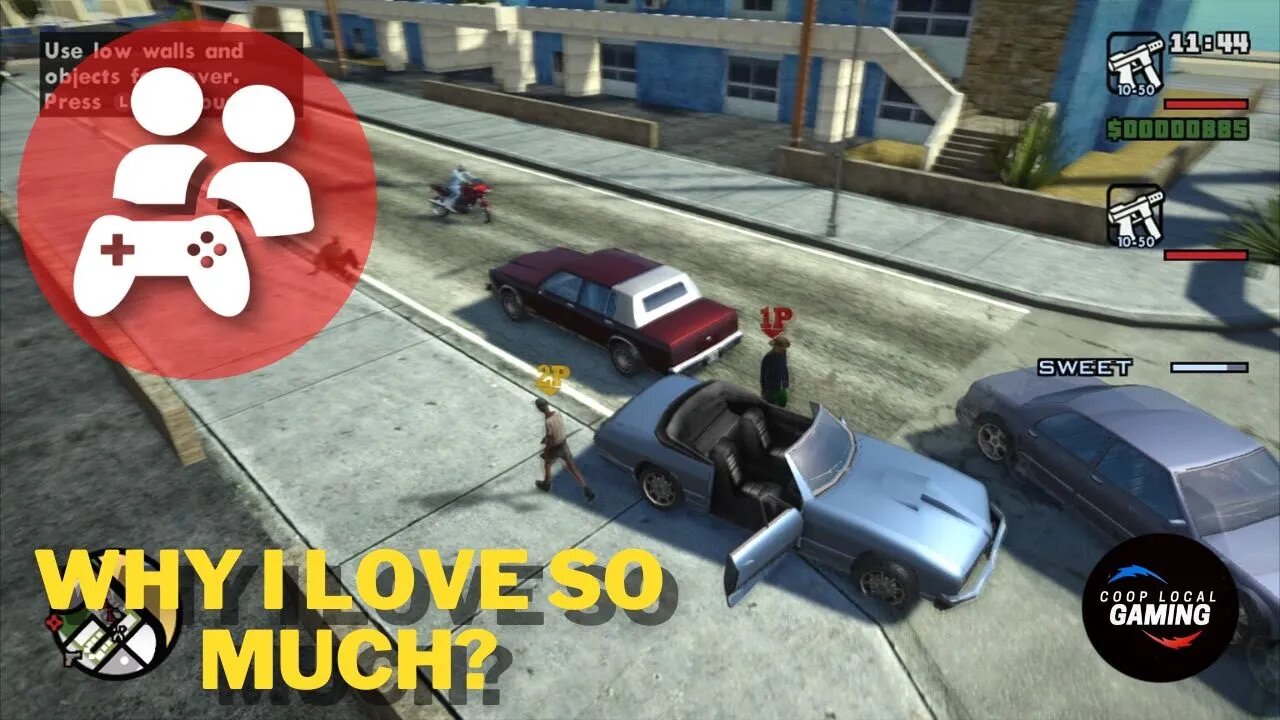 This is Why i Love So Much GTA San Andreas (2 Player Story)