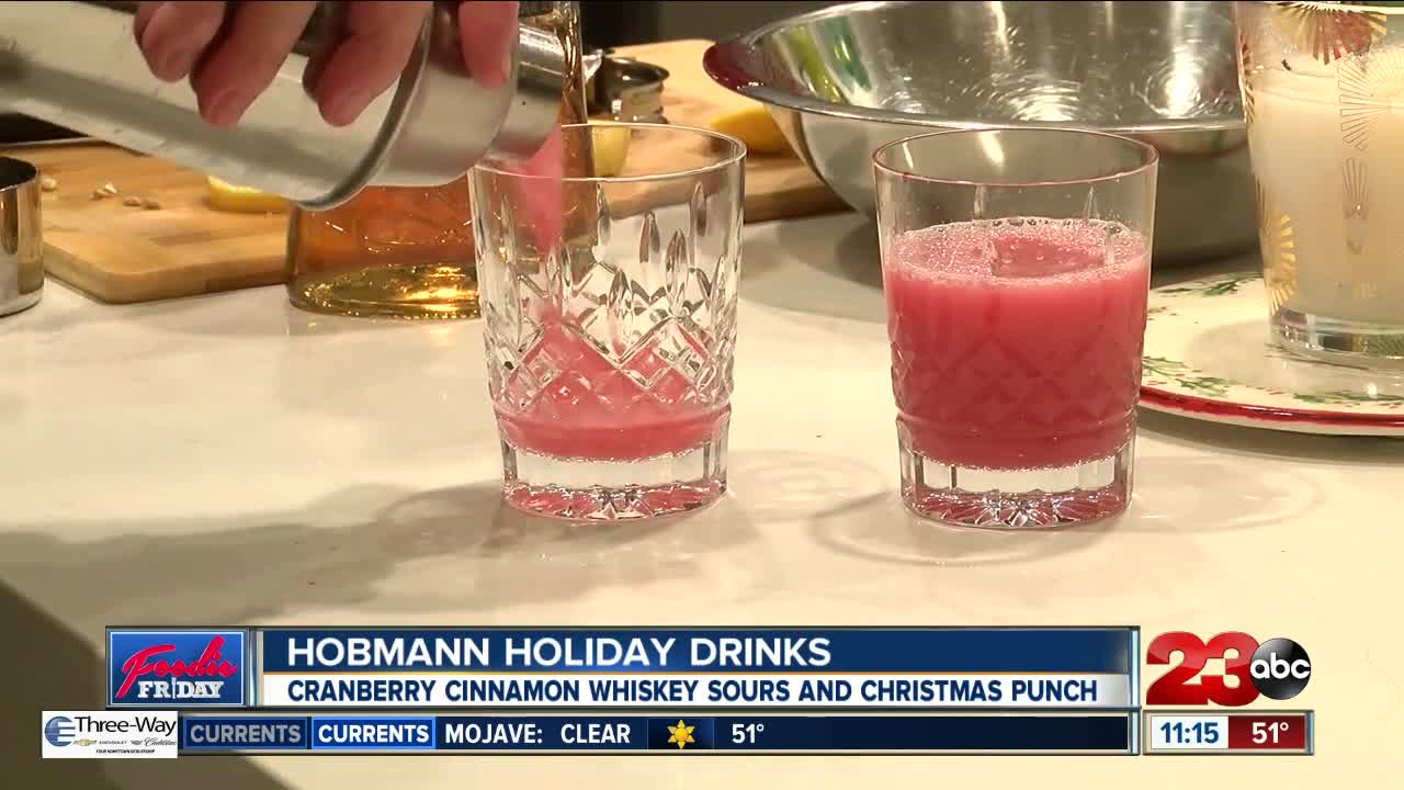 Foodie Friday: Hobmann Holiday Drinks