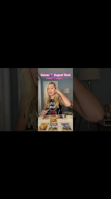 Cancer ♋️ august tarot #cancer #tarot #tarotcards