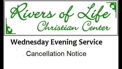 Cancellation Notice