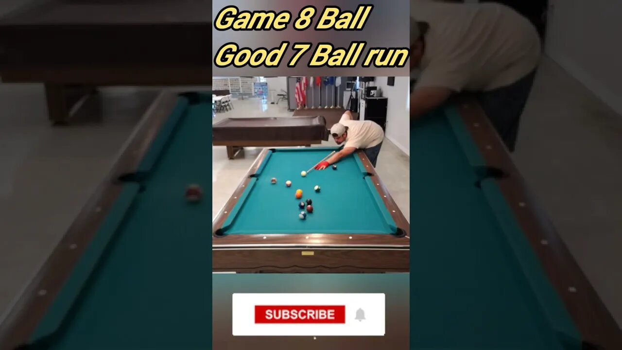 good 7 Ball run #8ballpool #shorts