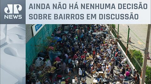 Prefeitura de SP avalia novos pontos para fixar a Cracolândia