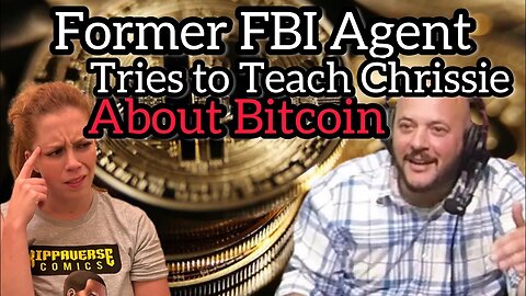 Ex FBI Agent turned Comedian Vinny D'Agostino Teaches Chrissie Mayr About Bitcoin & Cryptocurrency!