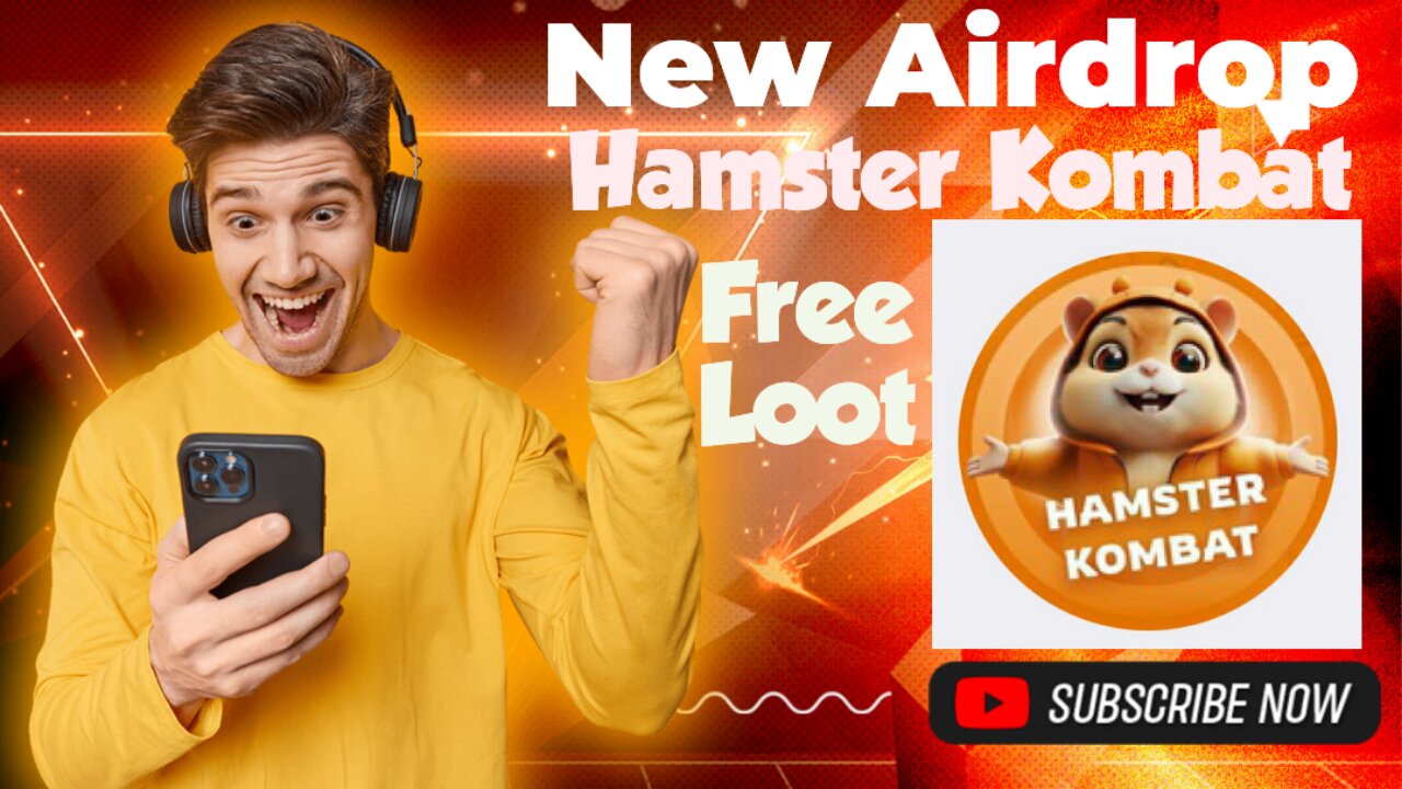 Hamster Kombat Airdrop|| 100% Free mining app || loot